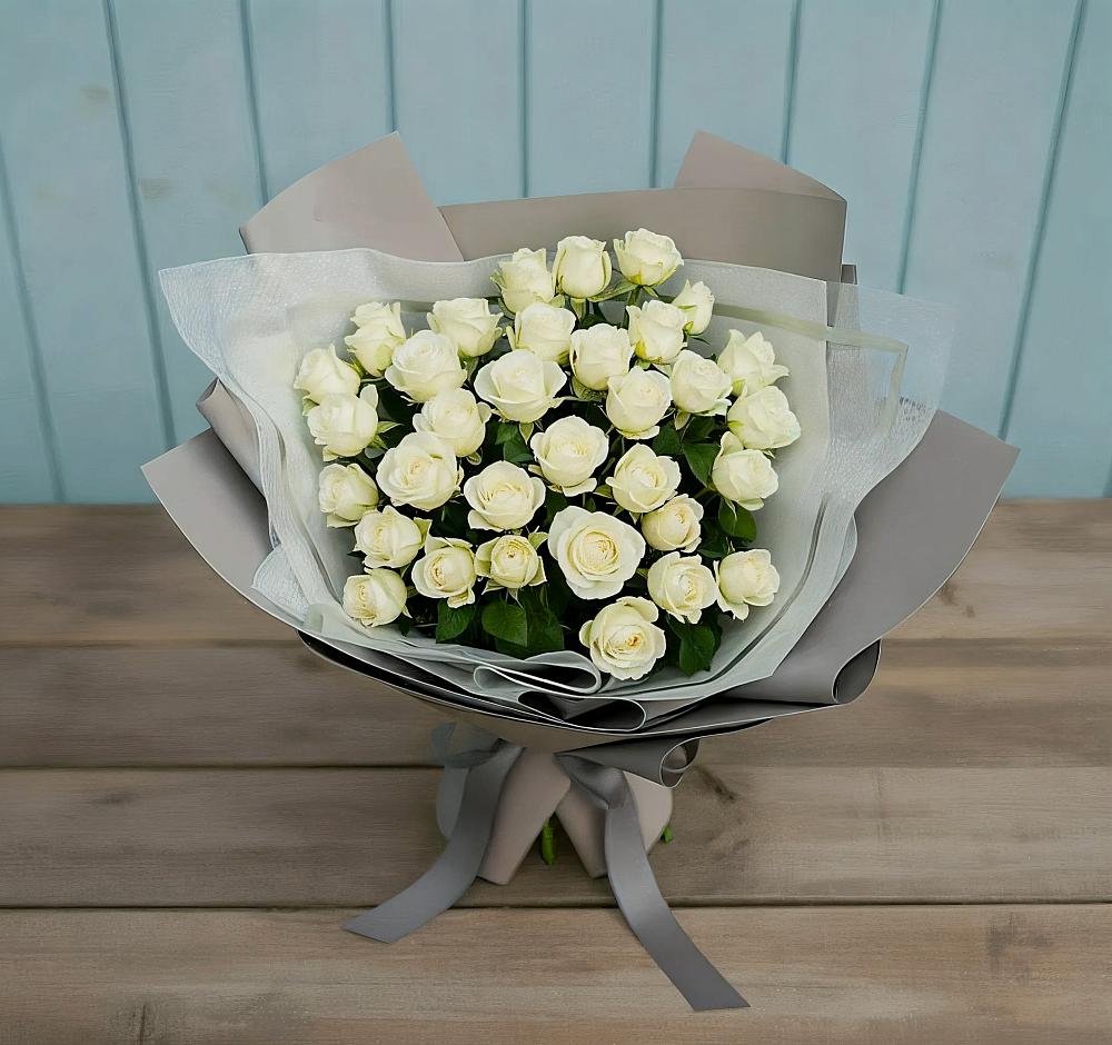 Букет Белоснежная нежность в Перевозе