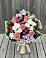 Букет цветов из: Альстромерии, Гвоздики, Розы и Хризантемы в Перевозе