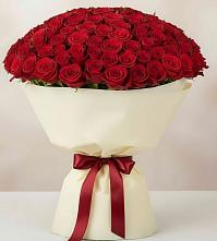 Букет 101 Красная роза Милано в Перевозе