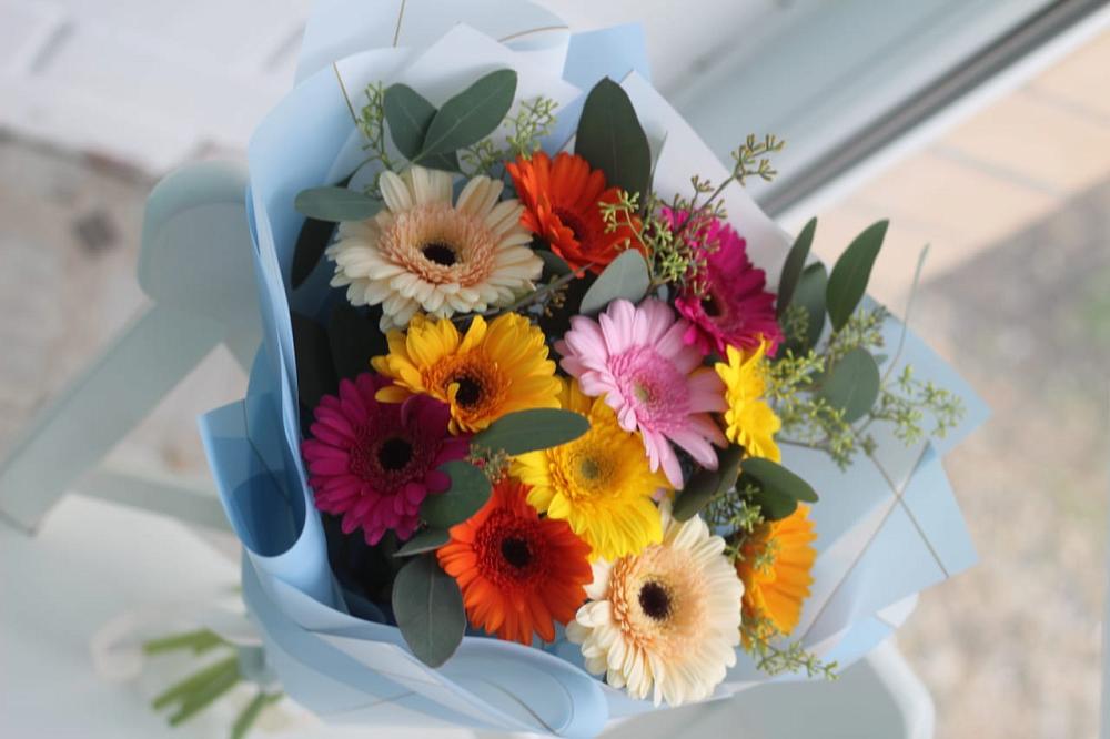 Букет цветов из: Герберы в Перевозе