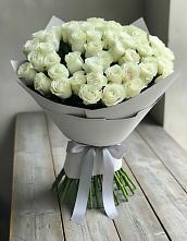 Букет 35 Белых роз #REPLACE_PRED# Перевозе