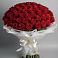 Букет 101 Красная роза Блэк Мэджик в Перевозе