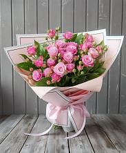Букет Розовый кустик #REPLACE_PRED# Перевозе