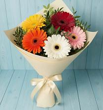 Букет цветов из:  Герберы в Перевозе