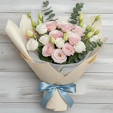 Букет цветов из:  Лизиантусы в Перевозе