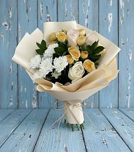 Букет цветов из:  Розы и Хризантемы в Перевозе